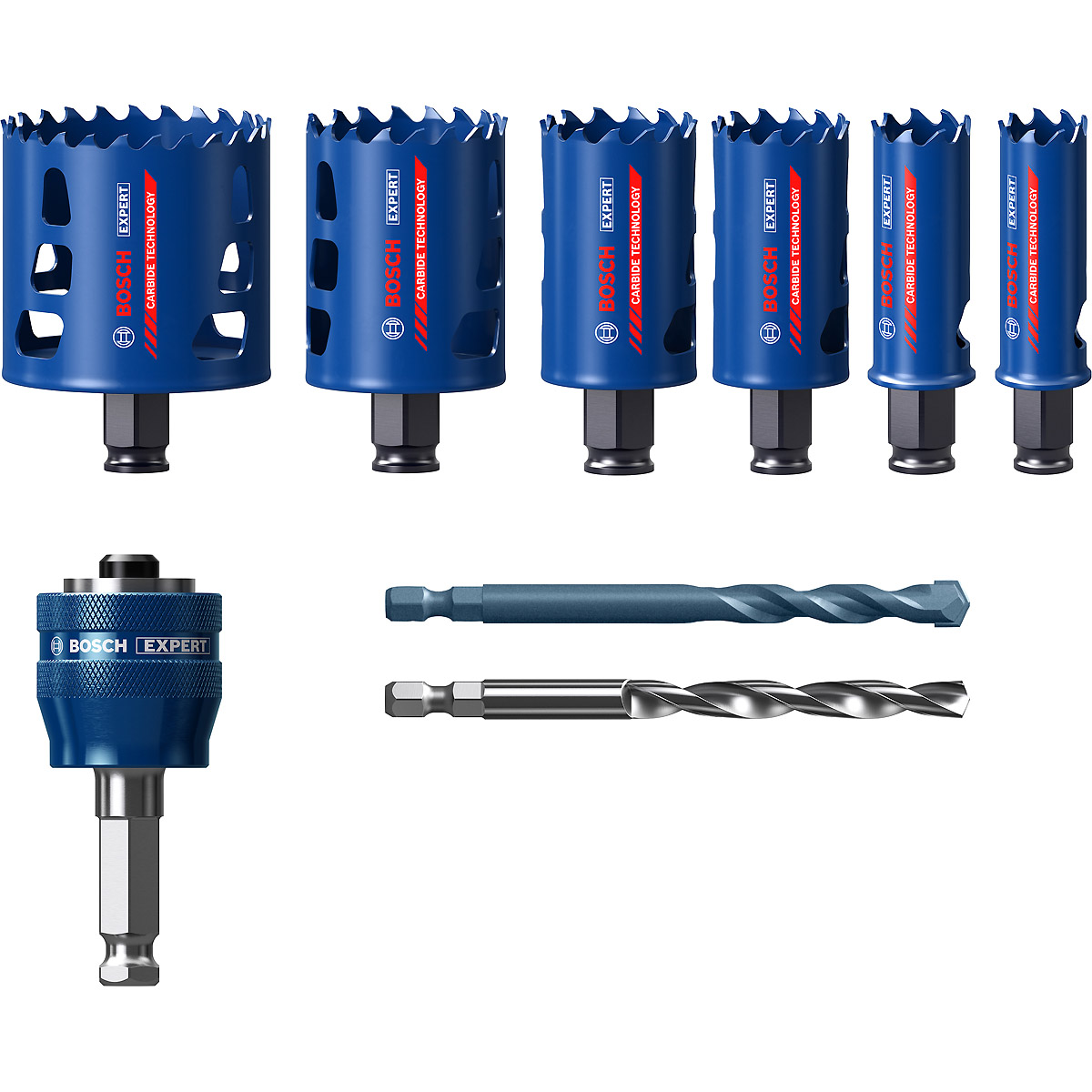 Bosch EXPERT Lochsäge ToughMaterial-Set 8tlg EXP