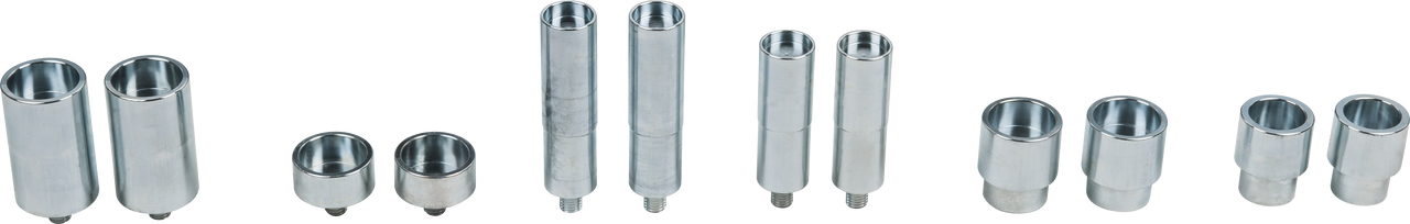 KS Tools Adapter-Satz ohne Gewinde, Audi A4, kurz, 2-tlg