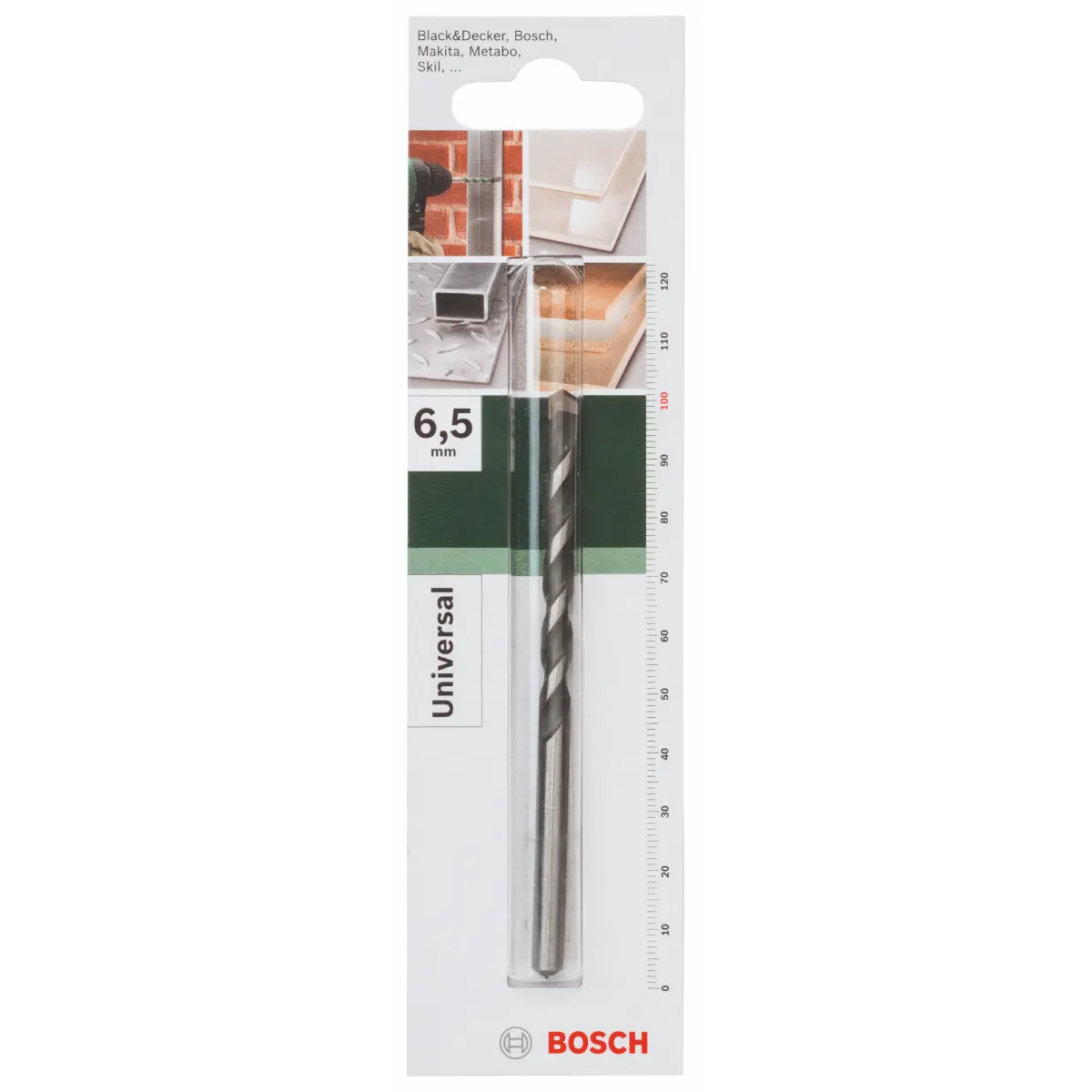 Bosch Mehrzweckbohrer D= 6,5 mm, L= 100 mm