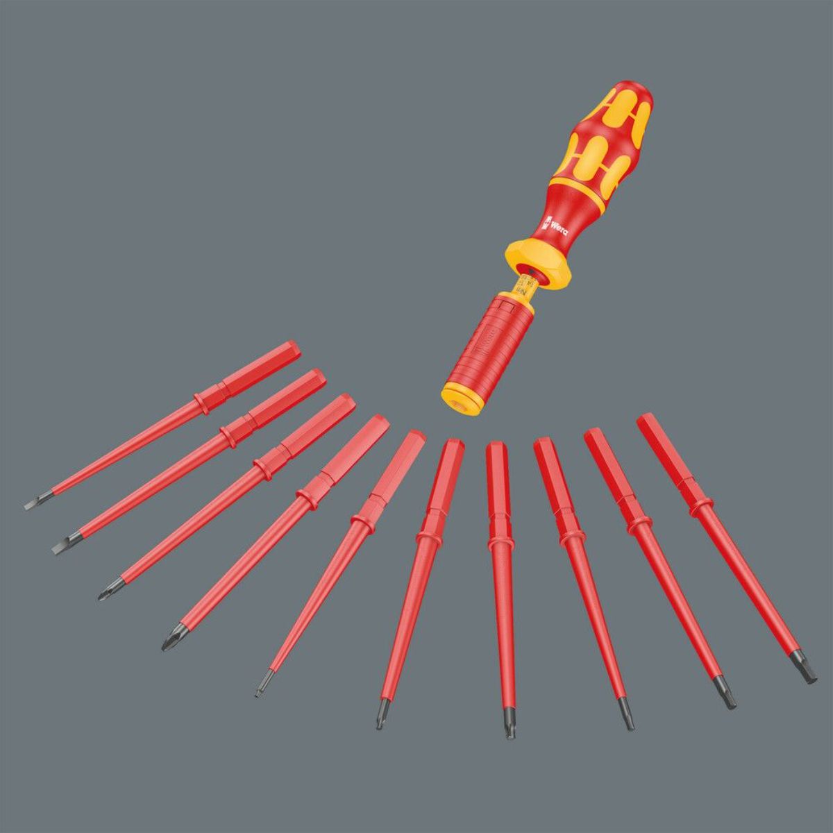 Wera Kraftform Kompakt VDE 16 Torque 1,2-3,0 Nm extra slim 1, 16-teilig