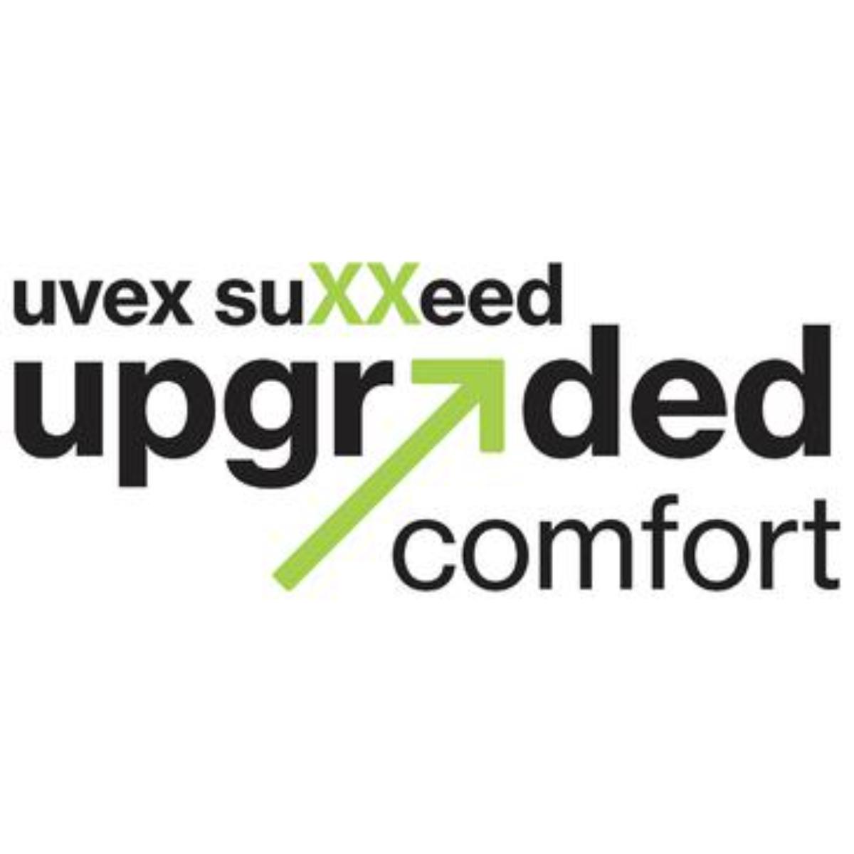 uvex Bügelbrille suxxeed 23% grau, gelb, anthrazit, lime
