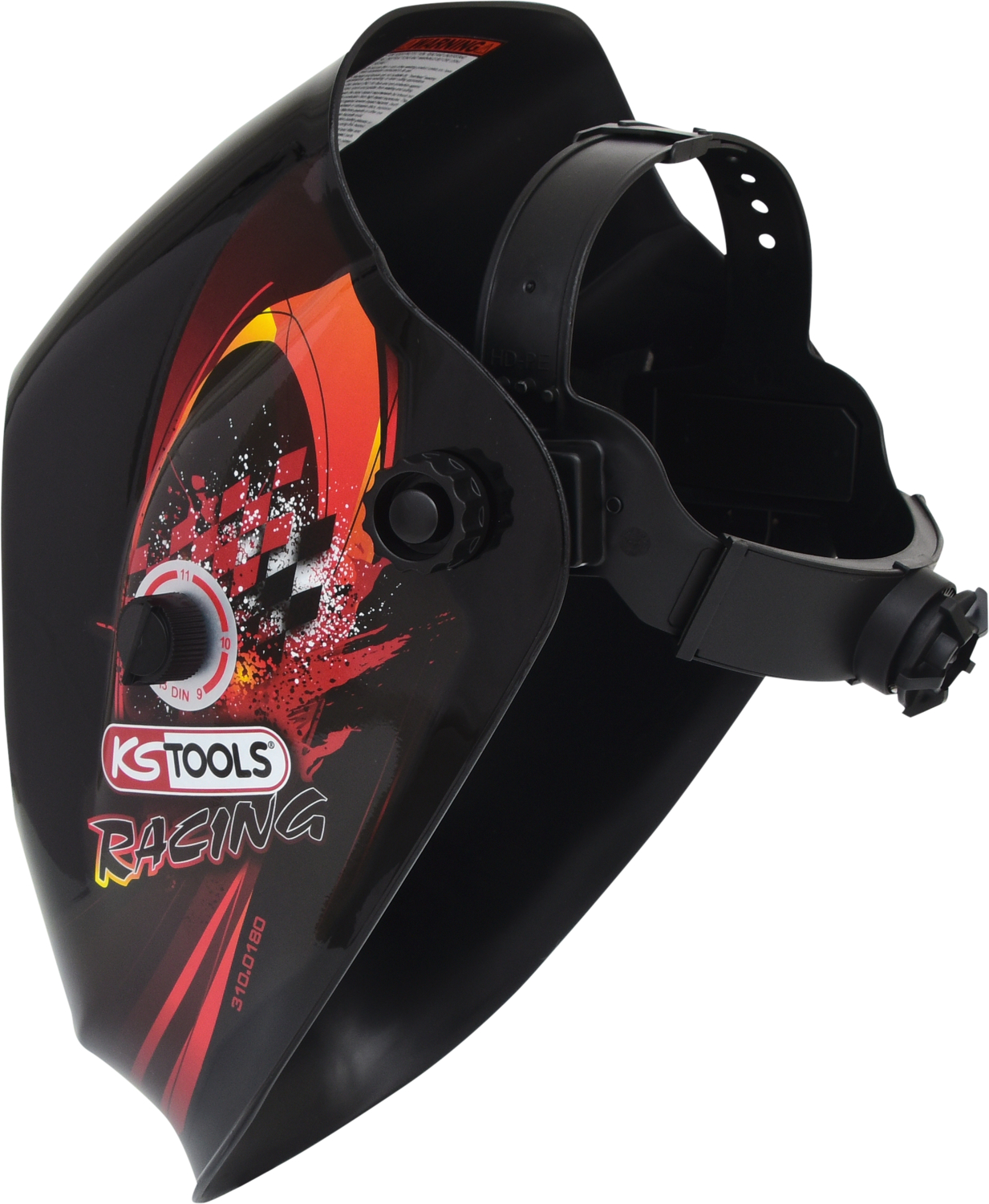 KS Tools Schweißer-Schutzhelm, Racing Design