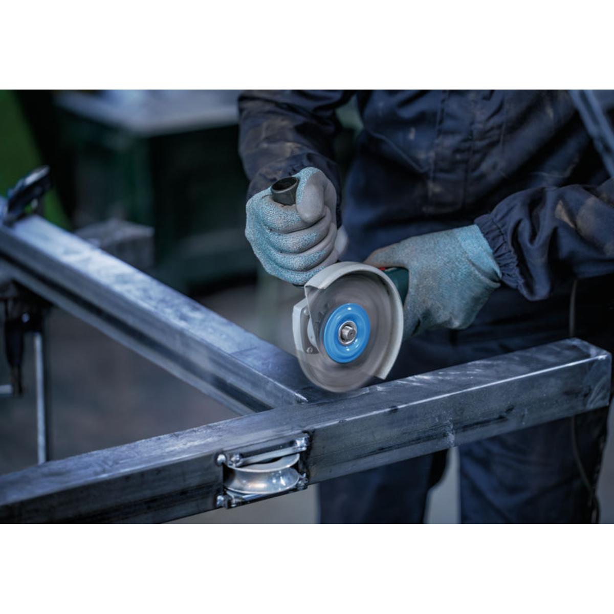 Bosch Metal heavy Scheibenbürste, 115 x 0,5 mm, M14, gezopft