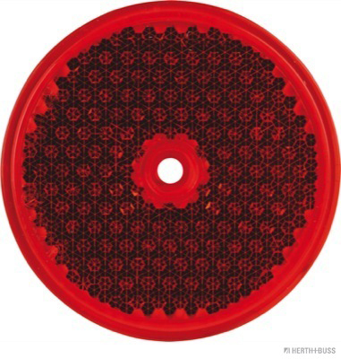 HERTH&BUSS Rückstrahler, 82 mm, rot
