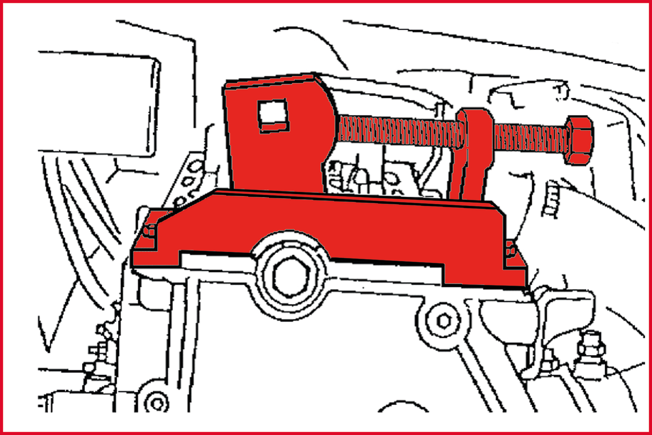 KS Tools Motoreinstell-Werkzeug-Satz für GM - Isuzu - Opel - Saab, 36-tlg