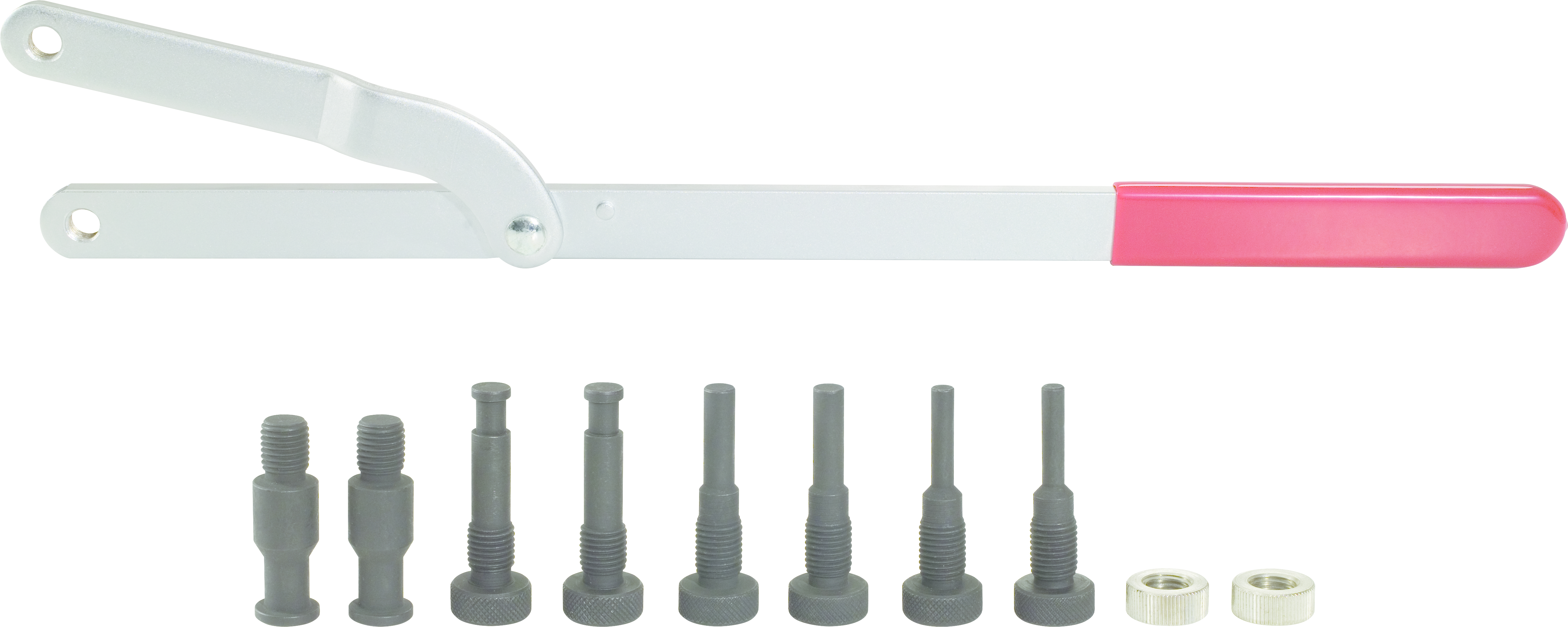 KS Tools Universal Riemenscheiben-Gegenhalter-Satz, 11-tlg