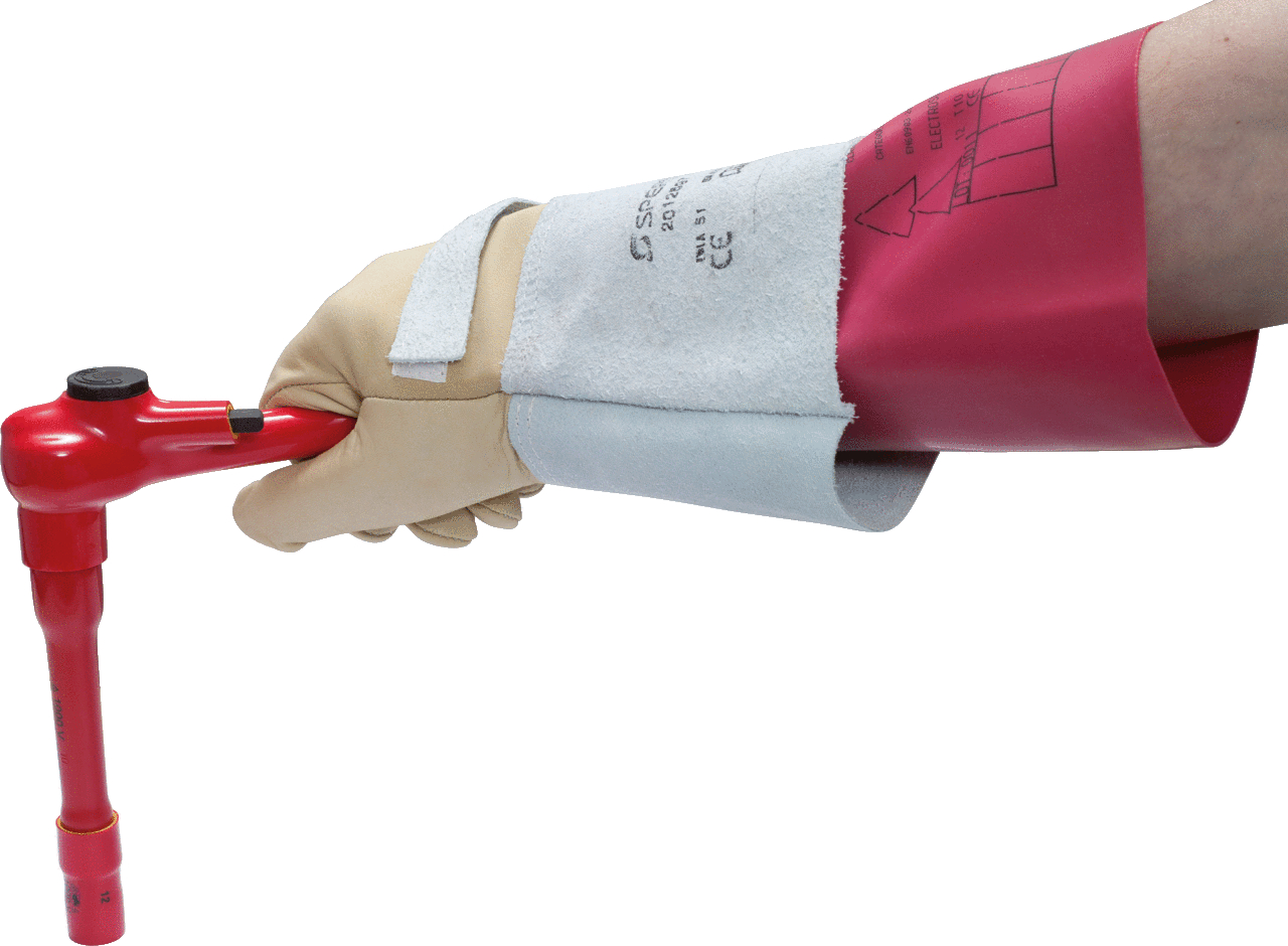 KS Tools Werkzeugsatz mit isolierten Werkzeugen für PSA-Elektrofahrzeuge, 8-tlg
