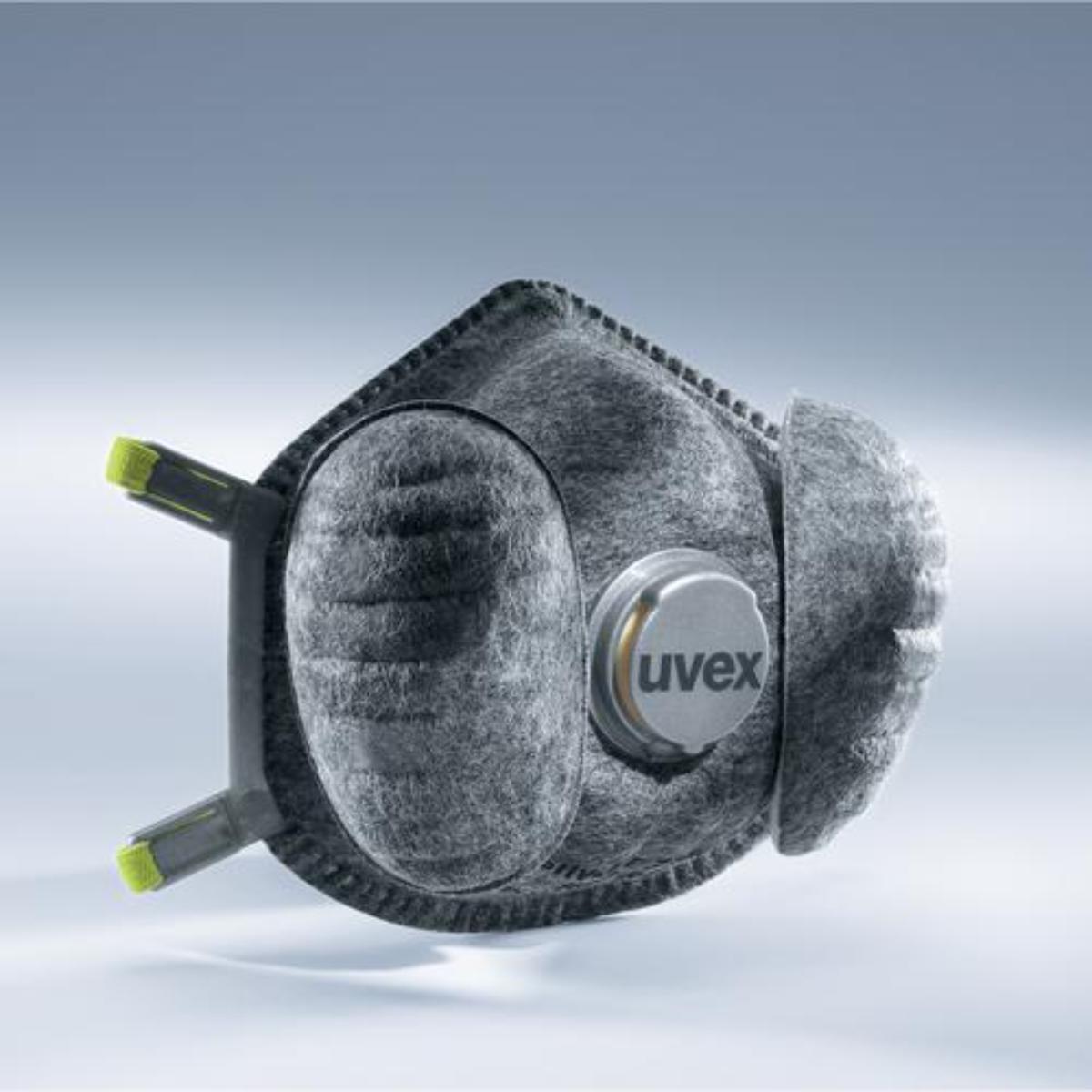 uvex silv-Air e Atemschutzmaske 7330 FFP3 mit Ausatemventil - 3 Stück
