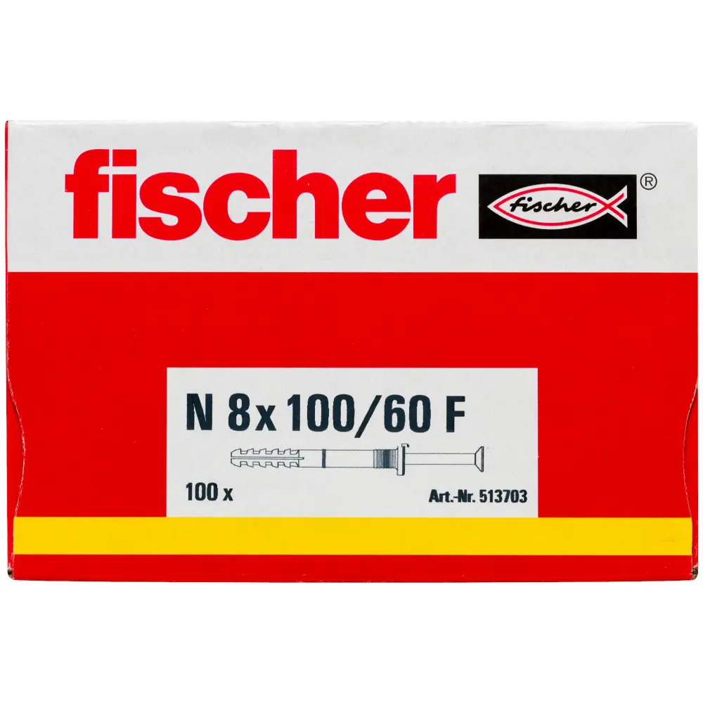 Fischer Nageldübel N 8x100/60 F (100)