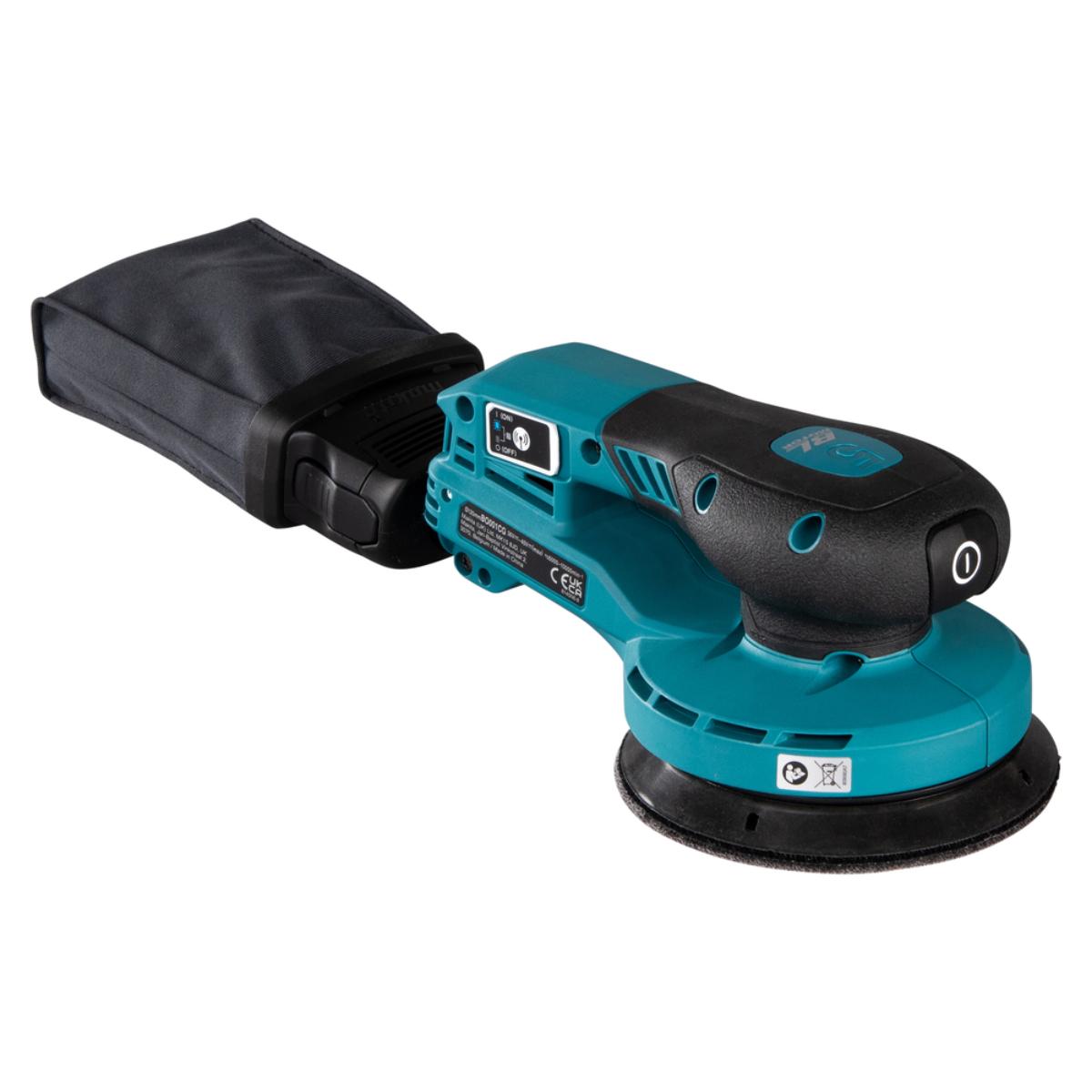 Makita Akku-Exzenterschleifer XGT - Connector - 125 mm Ø - 5,0 mm Hub - 1,6 m Kabel - BO001CGZ