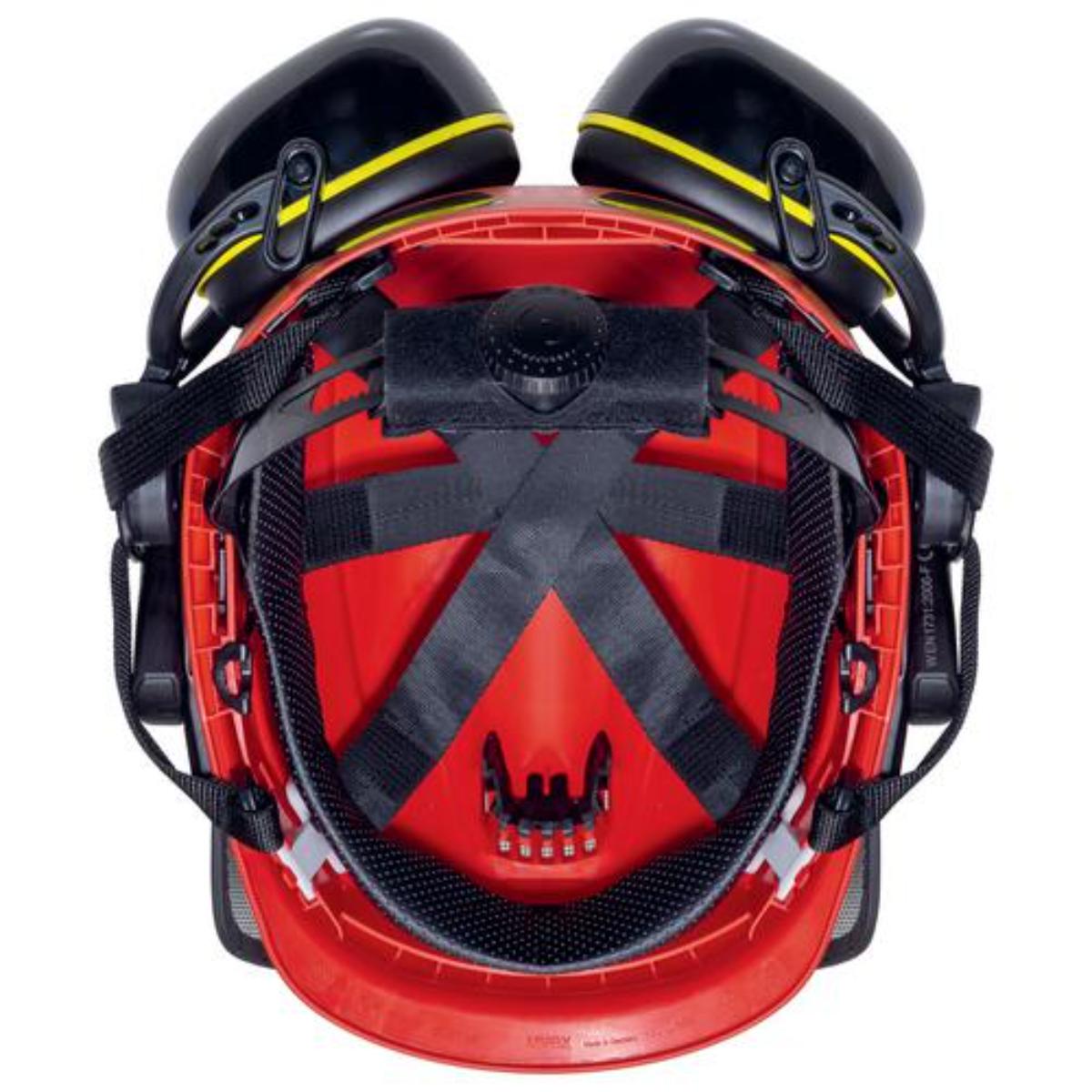 uvex pheos forestry Schutzhelm inkl. Waldarbeiter-Set - pheos B-S-WR, pheos Waldarbeitervisier u. ph