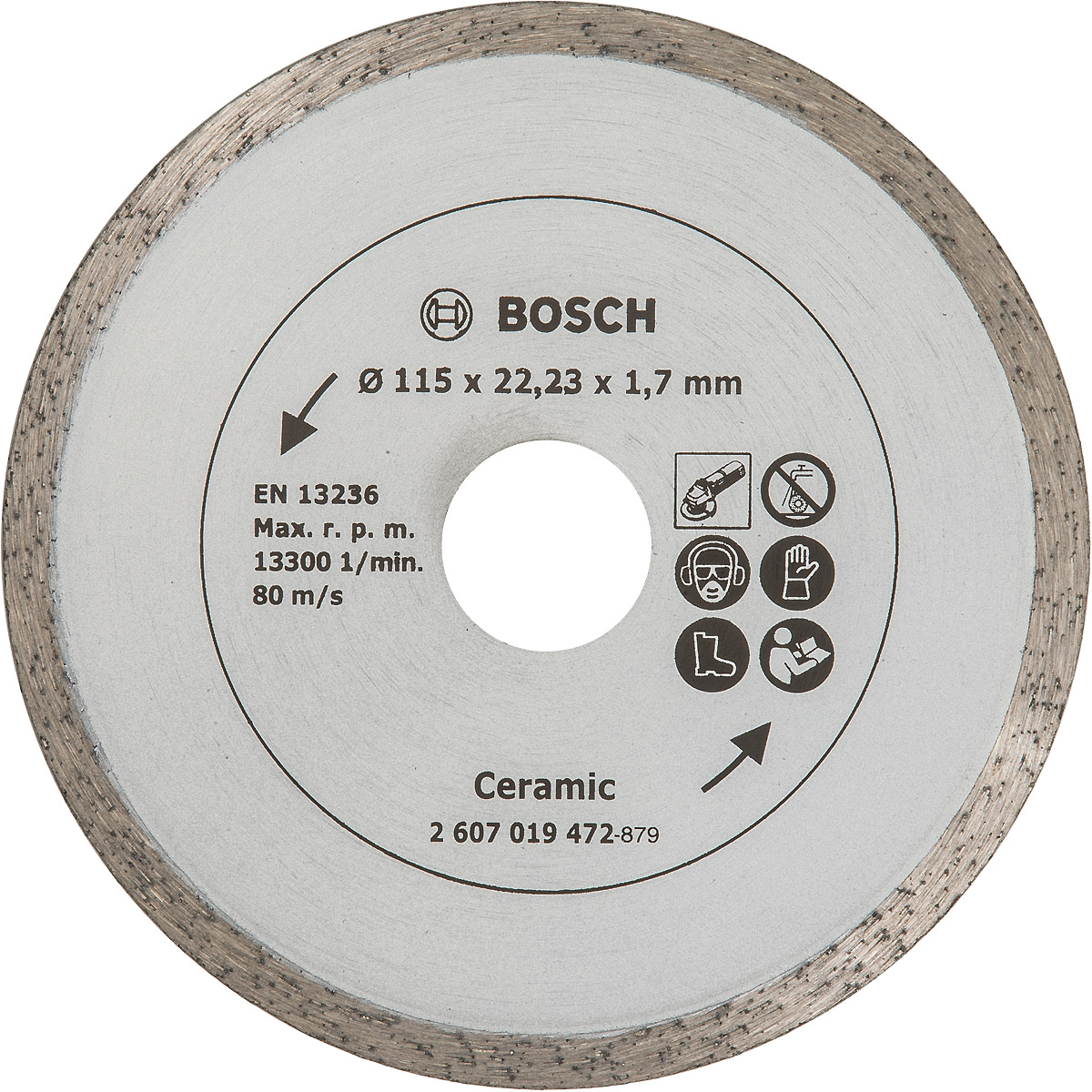 Bosch Diamanttrennscheibe für Fliesen