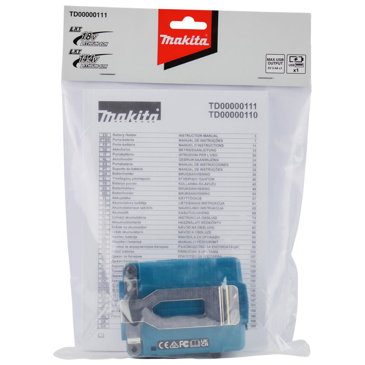 Makita Akku-Adapter 14,4V/18V - TD00000111