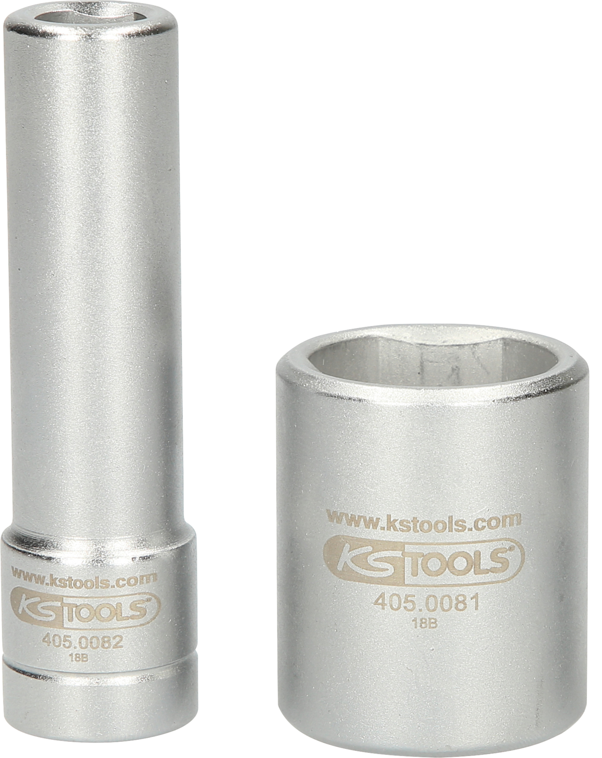 KS Tools 1/2" Bosch Einspritzpumpen-Stecknuss-Satz für VE-Pumpen, 2-tlg