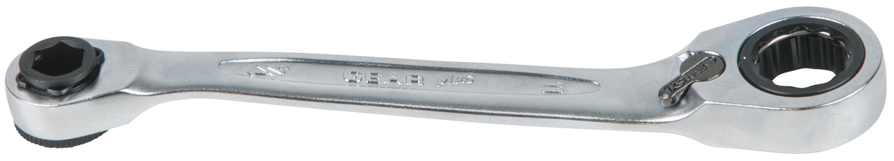 KS Tools 11mm + 1/4" Durchgangs-Umschaltknarre
