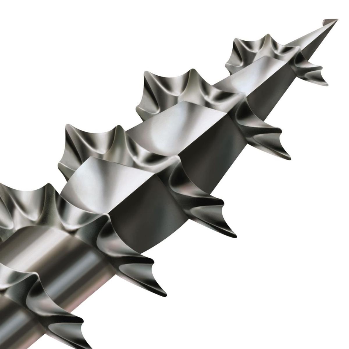 SPAX Fassadenschraube A2 Linsensenkkopf Klein 8mm starke Fräsrippen T-Star Plus T20 Fixiergewinde 4C