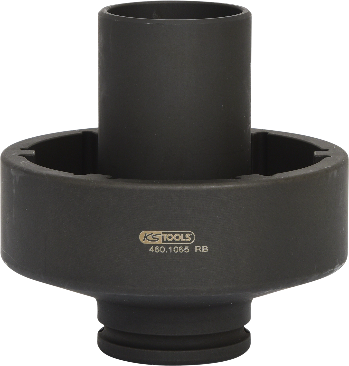 KS Tools 3/4" Nutmuttern-Schlüssel mit 6 Zapfen mit Führungsrohr für Mercedes, Innenzapfen Ø 64 mm