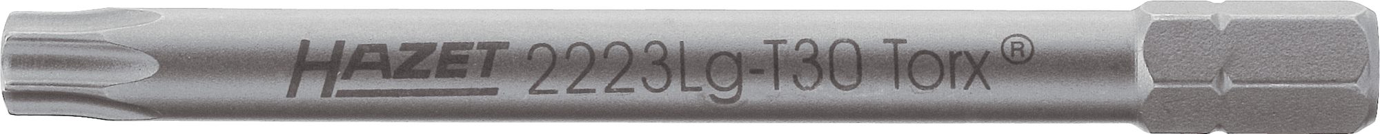 HAZET Bit Sechskant6,3 (1/4 Zoll) Innen TORX® Profil lange Ausführung