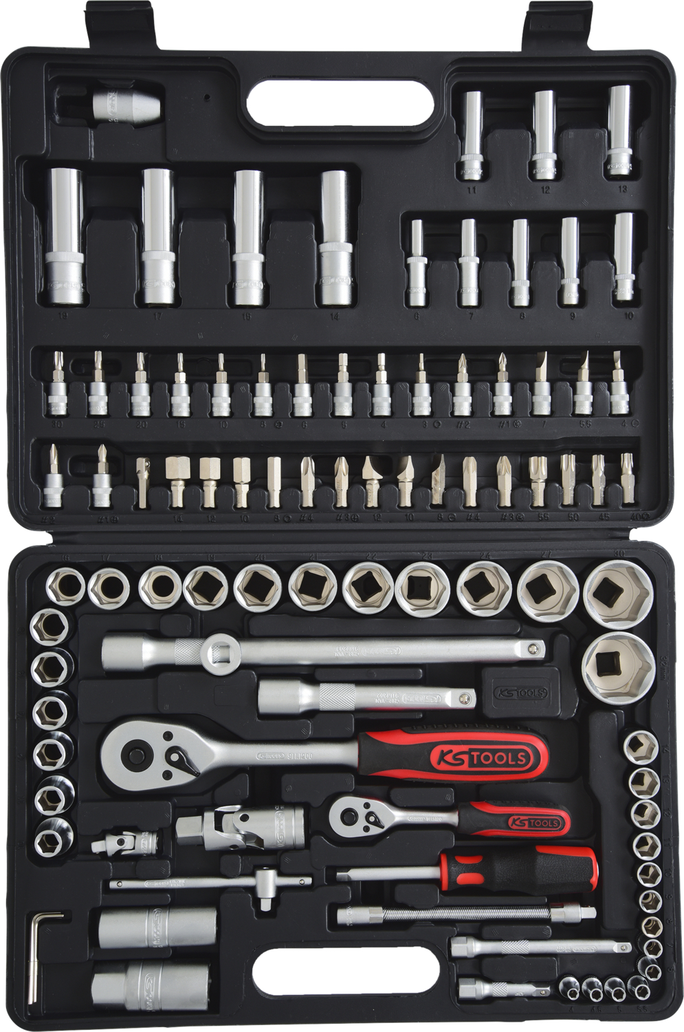 KS Tools 1/4"+1/2" Steckschlüssel-Satz, 94-tlg