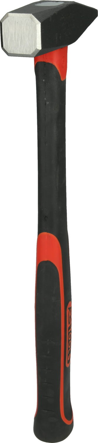 KS Tools Schlosserhammer mit Fiberglasstiel