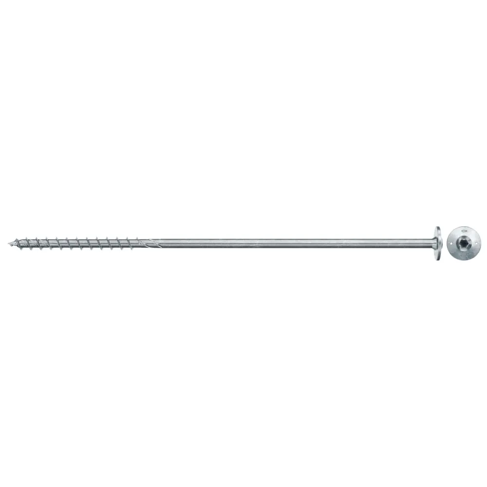 Fischer Holzbauschraube 10,0x320 FPF II WTP BC, Tellerkopf, Innenstern TX, Teilgewinde, blauverzinkt