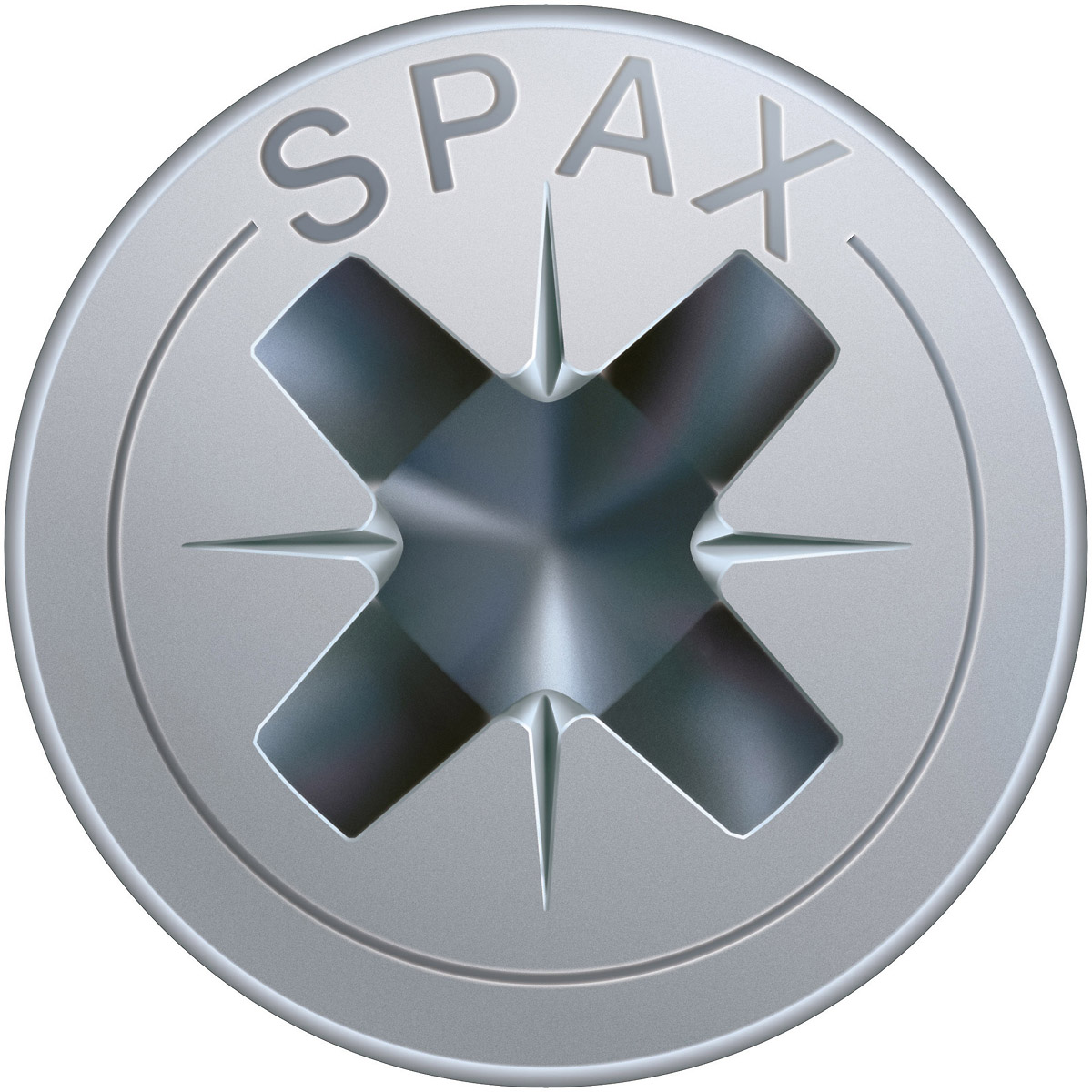 SPAX Senkmultikopf Bremsrippen Kreuzschlitz Z2 Teilgewinde WIROX, 100 Stück