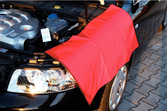 KS Tools Fahrzeugschoner mit Antirutschmatte