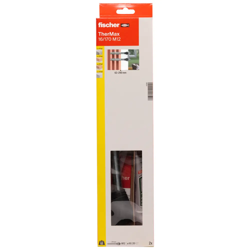 Fischer Abstandsmontagesystem TherMax 16/170 M12 (2)