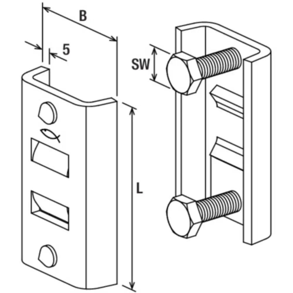 Fischer Klemmkonsole FHBC