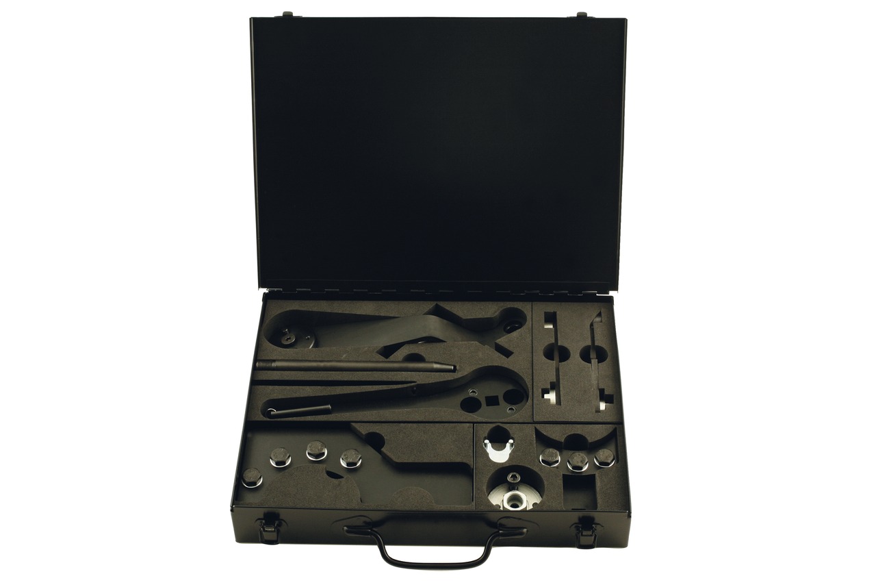 KS Tools Motoreinstell-Werkzeug-Satz für VAG, 14-tlg Touareg,Transporter