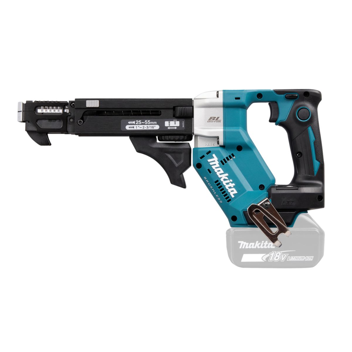 Makita Akku-Magazinschrauber 18V (ohne Akku, ohne Ladegerät) DFR551Z
