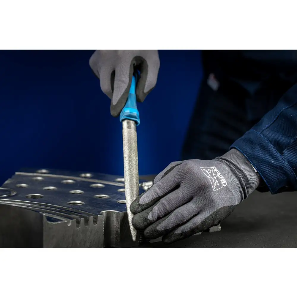 PFERD TOOLS Diamant-Werkstattfeile halbrund für harte Werkstoffe