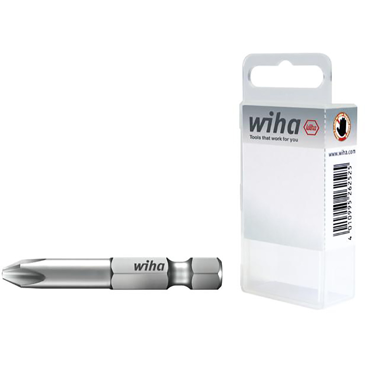 Wiha Bit Professional 50 mm Phillips (PH2) 1/4 zoll E6,3 in Box