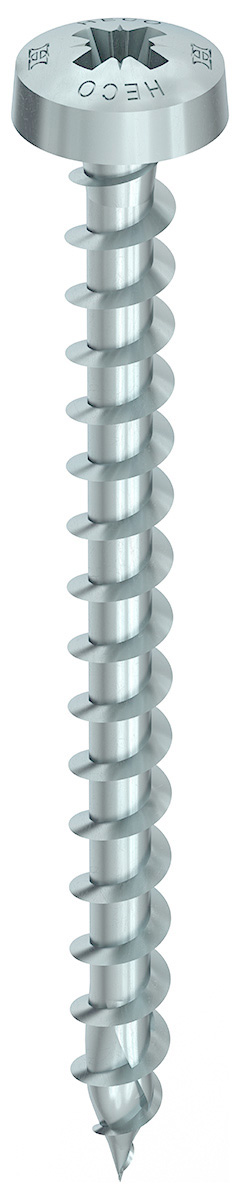 HECO TOPIX-plus, Rundkopf, Pozi-Drive, VVG, A3K