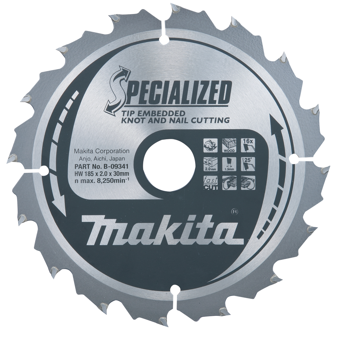 Makita SPECIALIZED Sägeb.190x20x40Z - B-42379