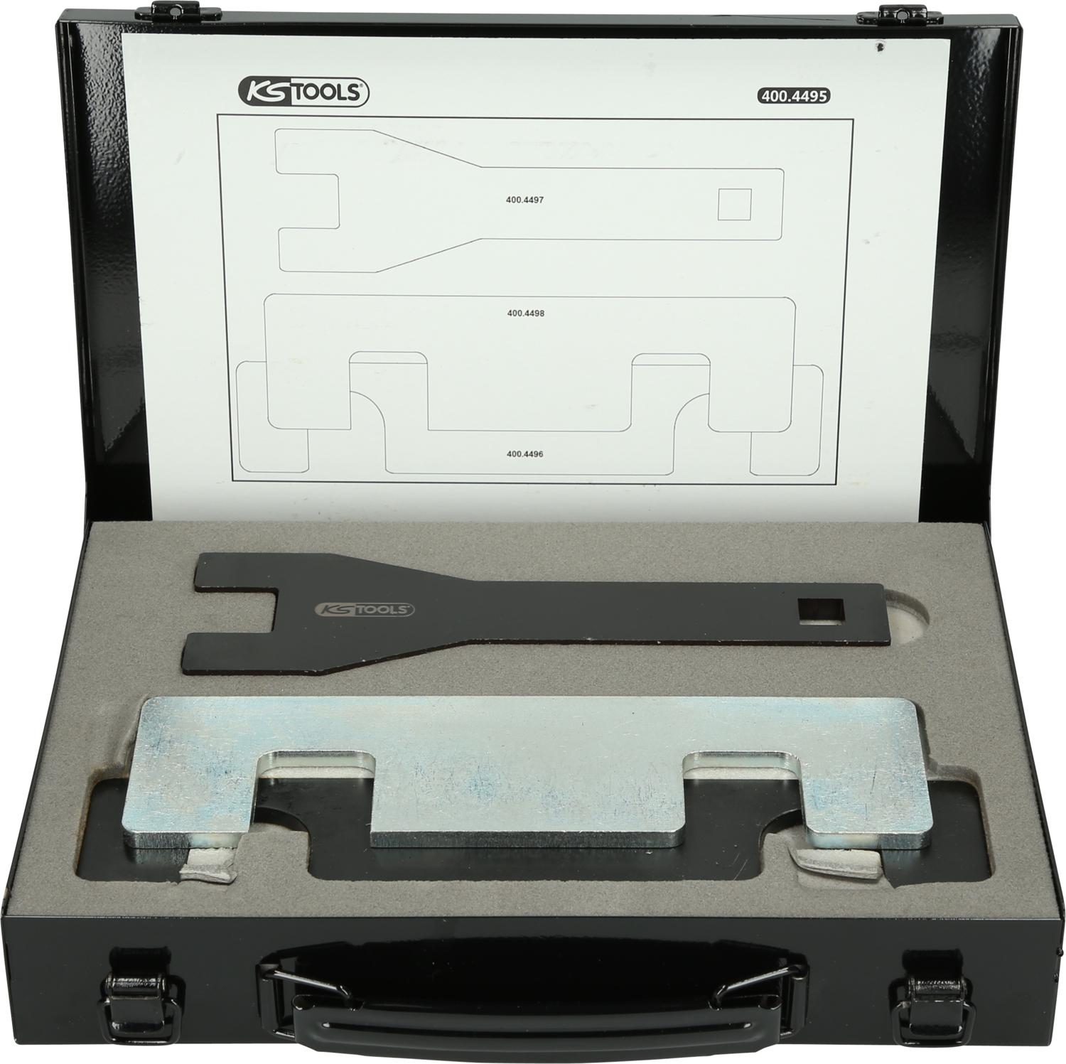 KS Tools Motoreinstell-Werkzeug-Satz für Opel, 3-tlg
