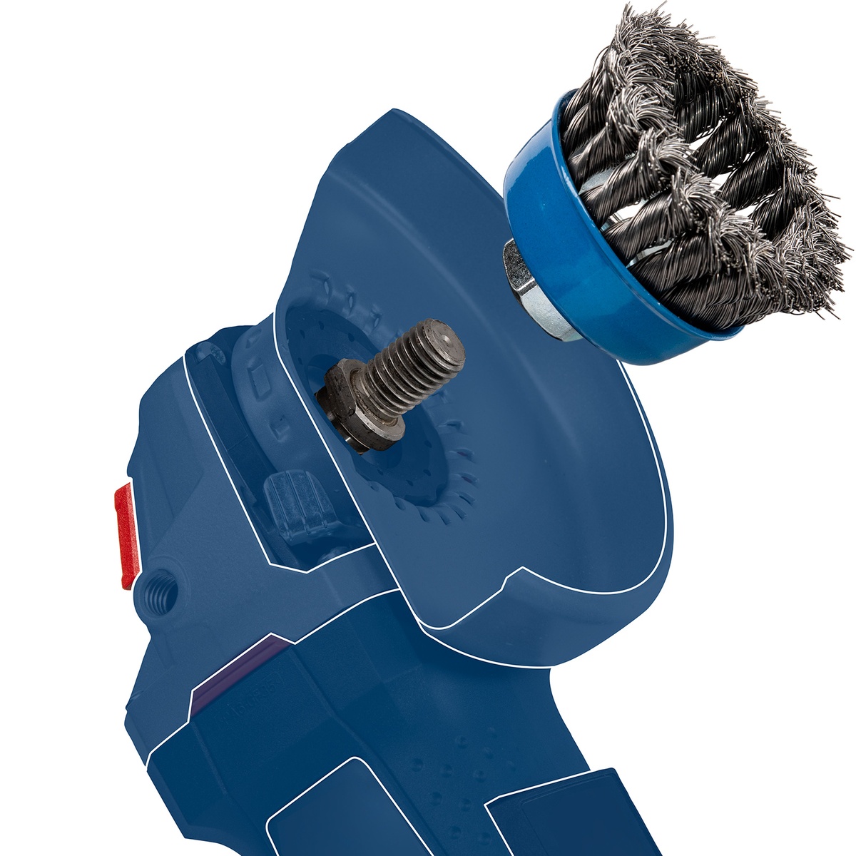 Bosch Metal clean Scheibenbürste, 115 x 0,3 mm, M14, gewellt