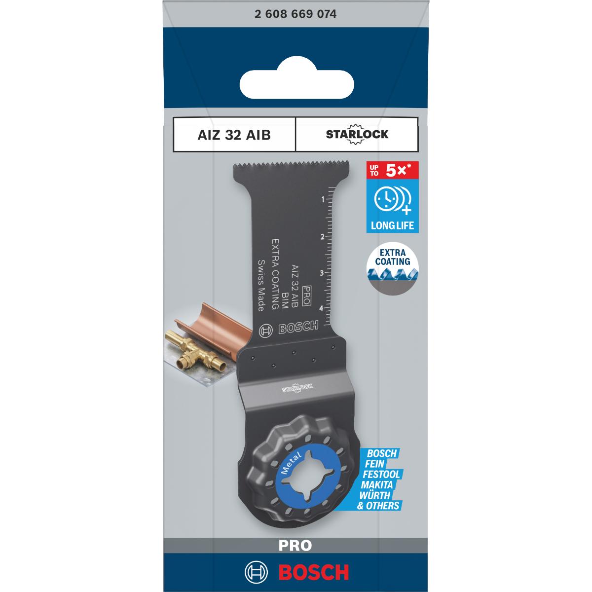 Bosch PRO AIZ 32 AIB Blatt für Multifunktionswerkzeuge,32 x 50 mm