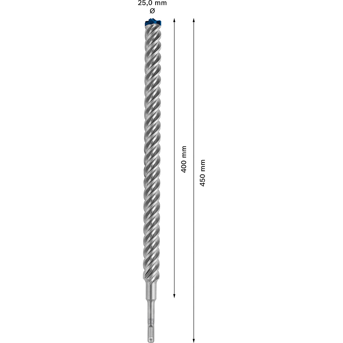 Bosch EXPERT SDS plus-7X Hammerbohrer, für Bohrhämmer ø 25 mm