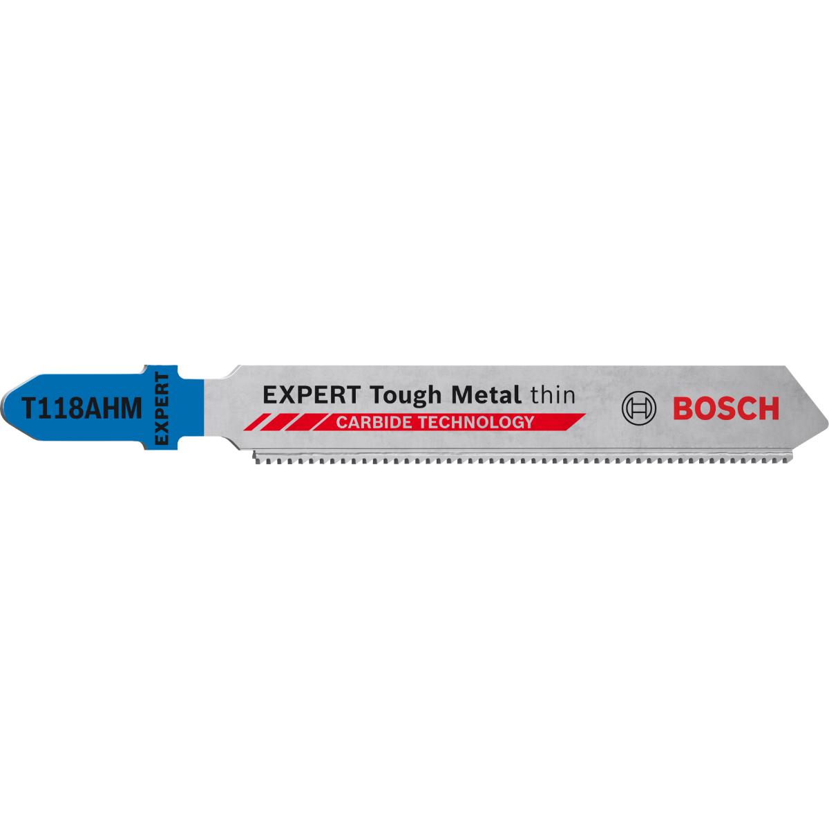 Bosch EXPERT ‘Stainless Steel’ T 118 AHM Stichsägeblatt, 3 Stück