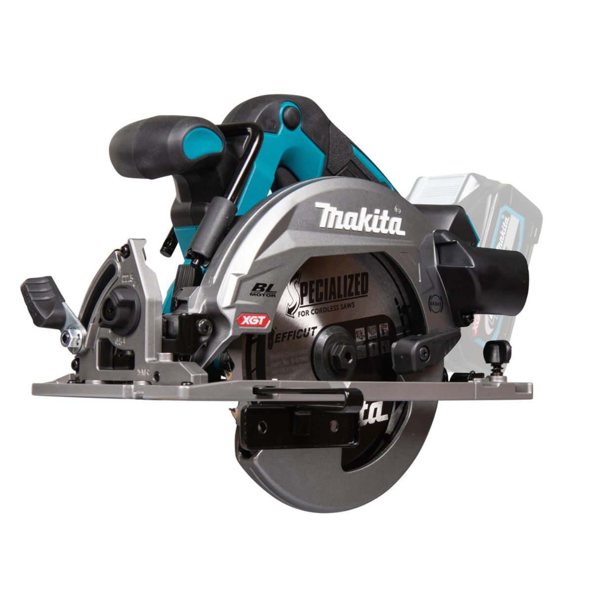 Makita Akku-Handkreissäge 57 mm 40V max. (ohne Akku, ohne Ladegerät) HS012GZ