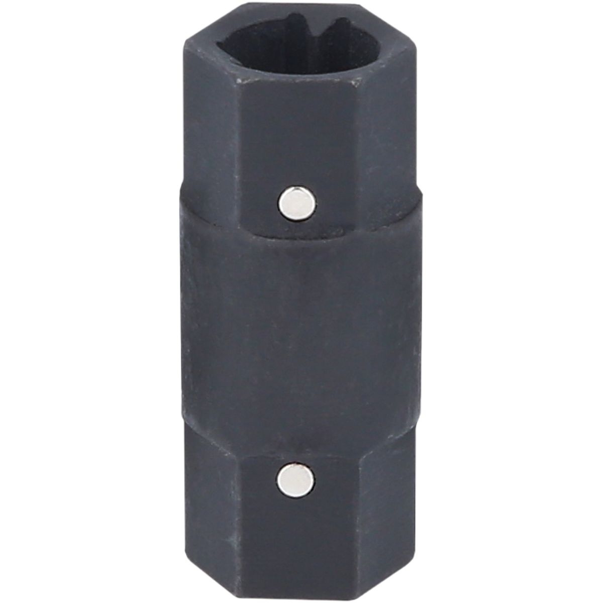 KS Tools 2 in 1 Spezial-Steckschlüssel für Schlauchschellen mit 3-Punkt-Profil, 30-45 + 60-80 mm