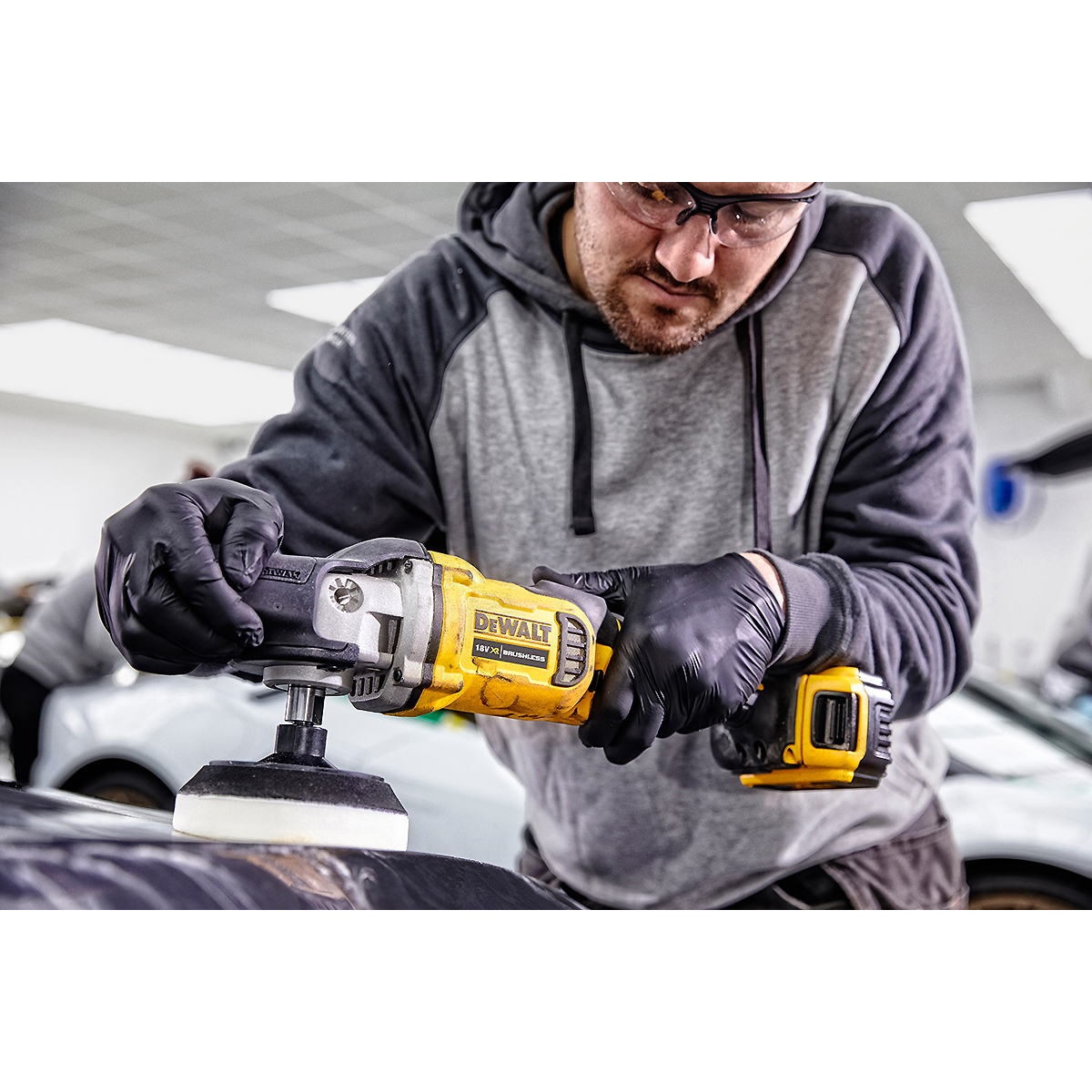 DEWALT Akku-Rotationspolierer 18V Basisversion