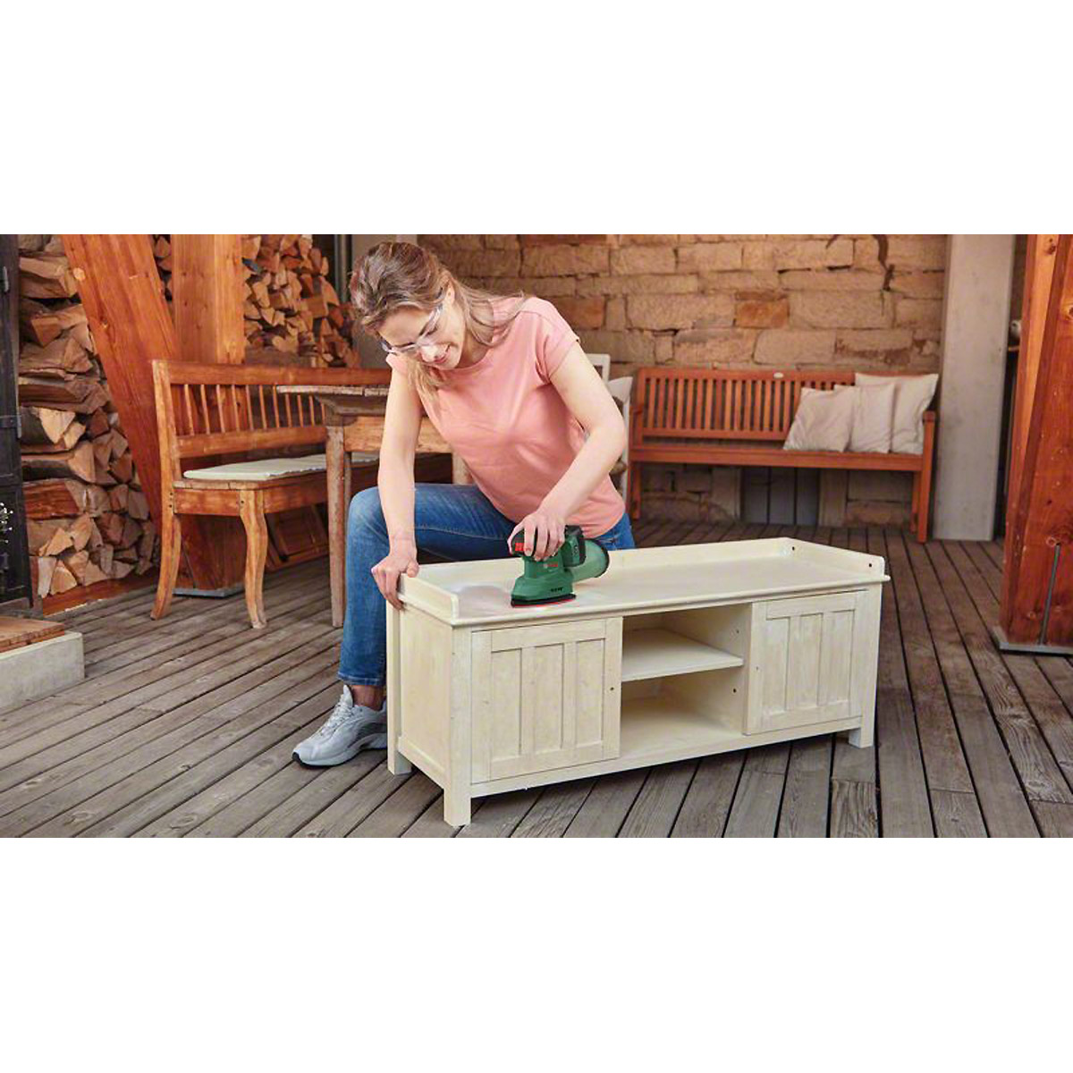 Bosch Akku-Multischleifer EasySander 18V-8