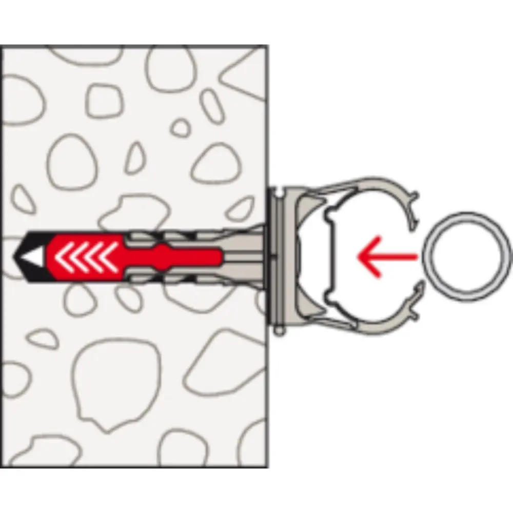 Fischer Verschlussclip SCN 16
