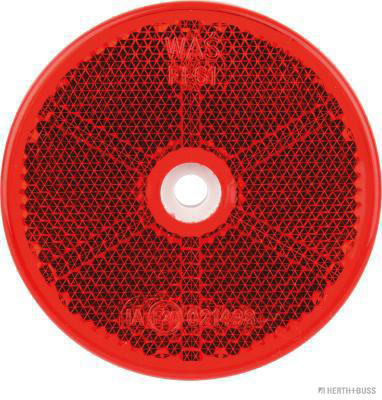 HERTH&BUSS Rückstrahler, 60 mm, rot