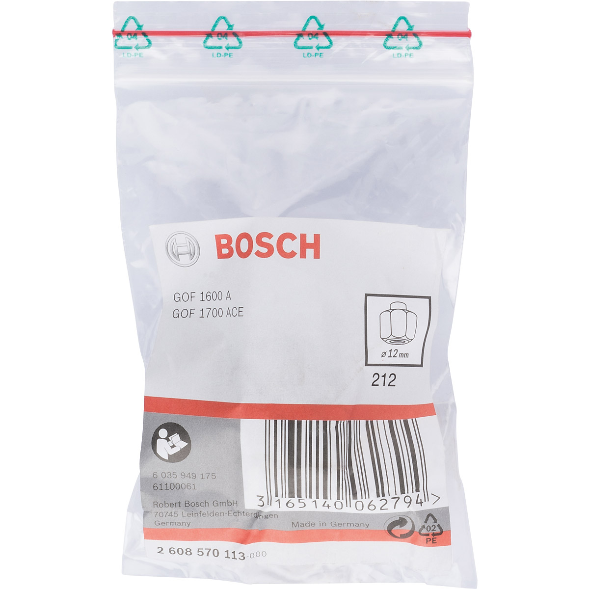 Bosch Spannzange für Fräser