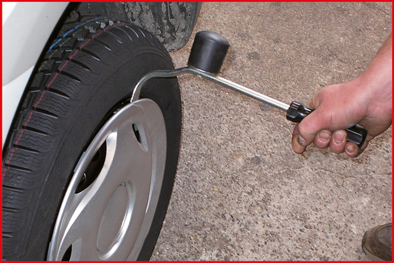 KS Tools Radkappen Montage und Demontageheber, 360mm