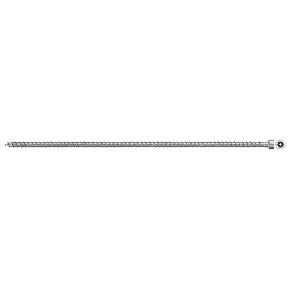 Fischer Vollgewindeschraube 8,0x280 PowerFull FPF II CHTF 6/8 BC, Vollgewinde, Zylinderkopf, TX