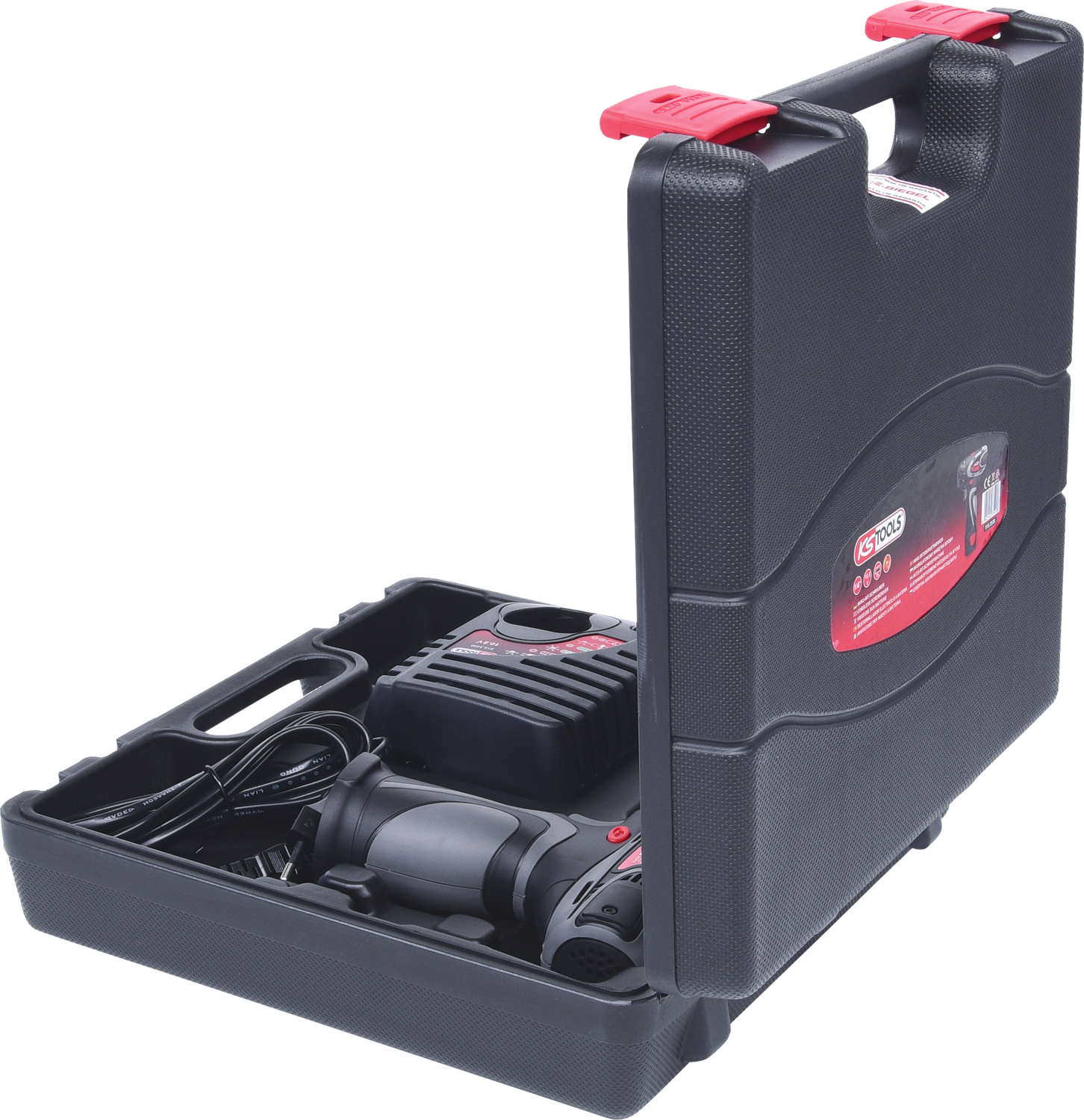 KS Tools 1-4'' Akku-Bit-Schrauber, 24Nm, 400 U-min 10,8V, mit 1 Akku und 1 Ladegerät